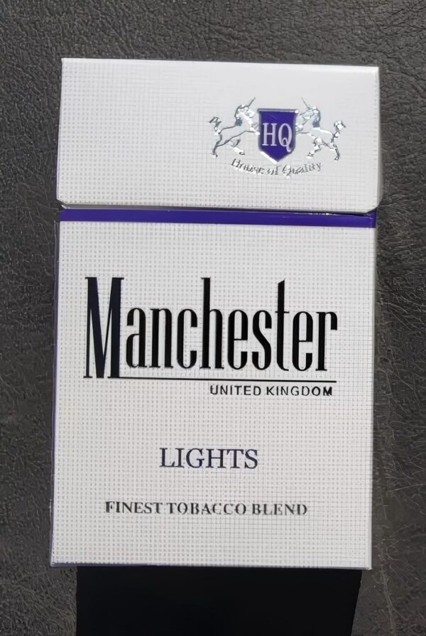 Manchester Light Blue Cigarettes health reference on CigBrand