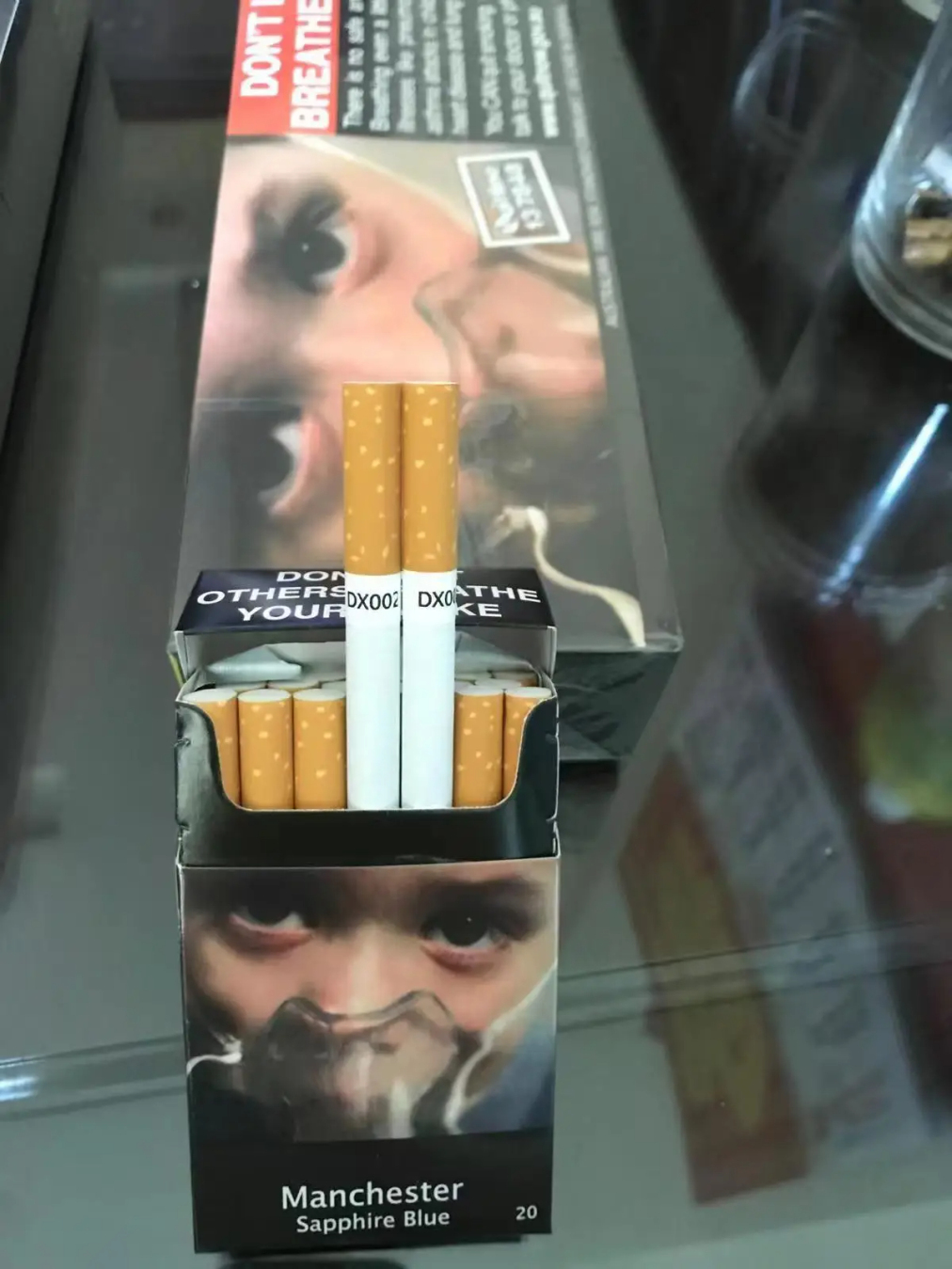 Sapphire Blue Cigarettes health reference on CigBrand