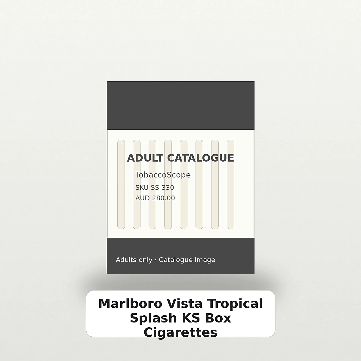 Marlboro Vista Tropical Splash KS Box Cigarettes adult-only catalogue product image on TobaccoScope