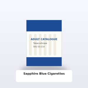 Sapphire Blue Cigarettes adult-only catalogue product image on TobaccoScope