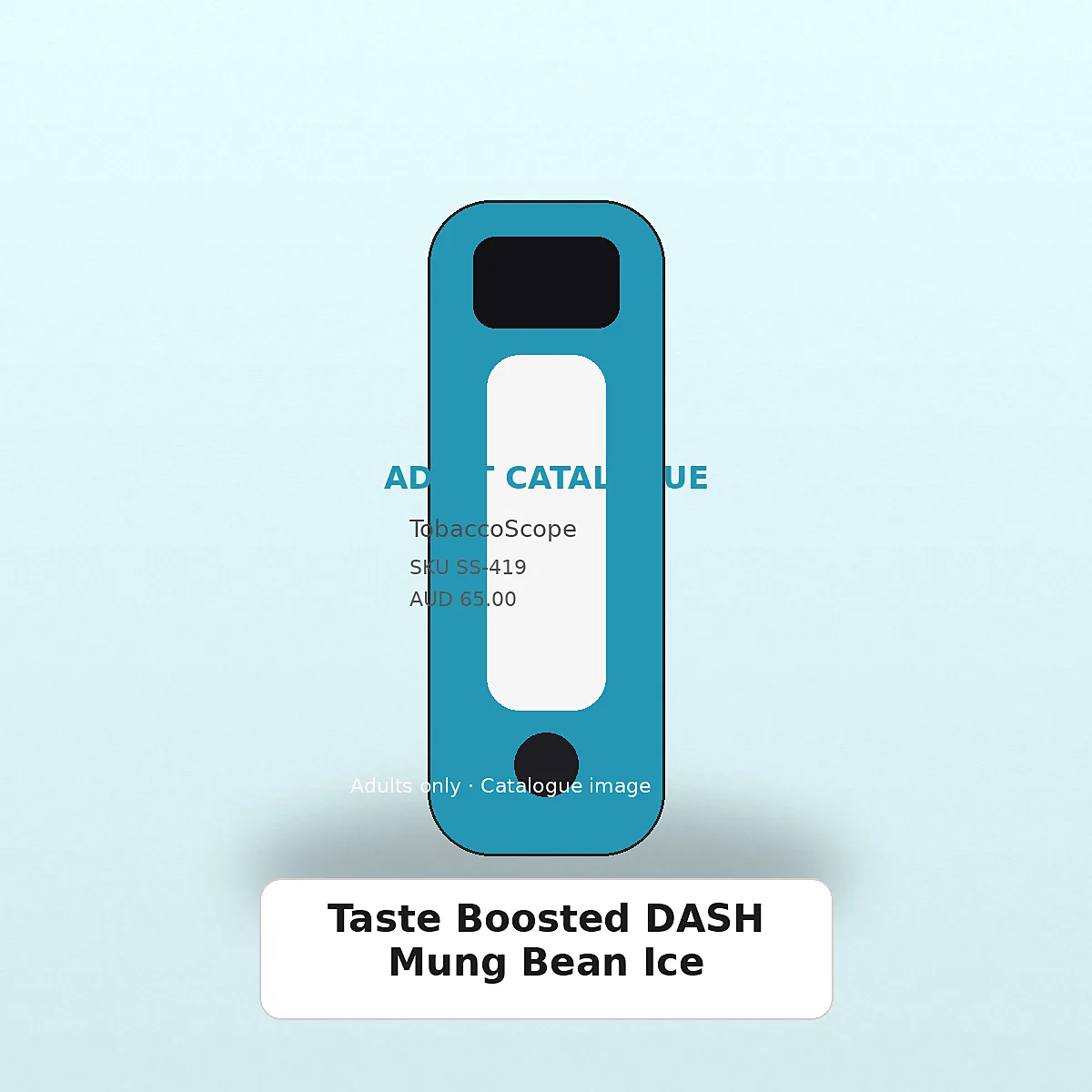 Taste Boosted DASH Mung Bean Ice adult-only catalogue product image on TobaccoScope