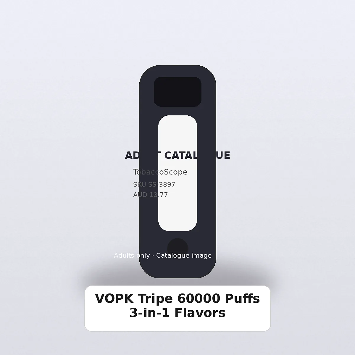 VOPK Tripe 60000 Puffs 3-in-1 Flavors adult-only catalogue product image on TobaccoScope