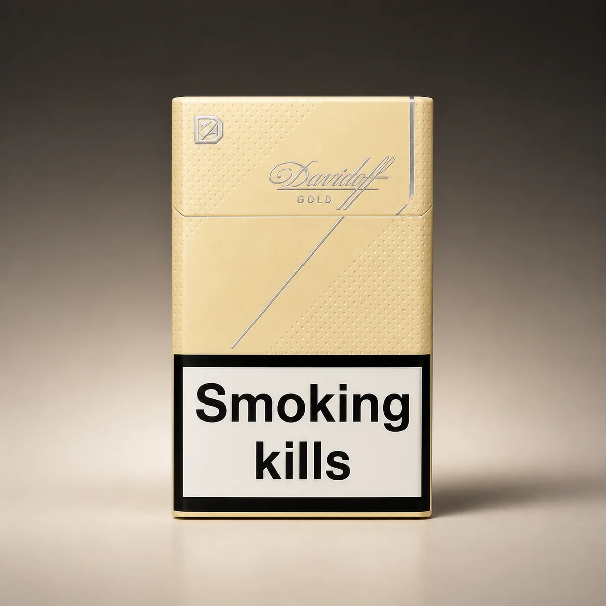Davidoff Gold packaging photographed for a brand and variant profile page