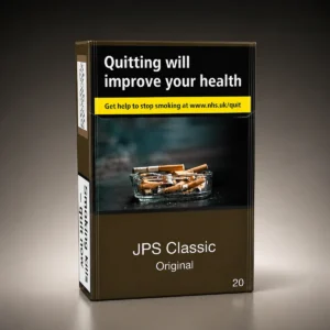 JPS Classic Original packaging photographed for a brand and variant profile page