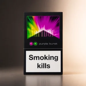 Marlboro Purple Burst packaging photographed for a brand and variant profile page